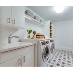 Väggar i Groventré & Tvättstuga